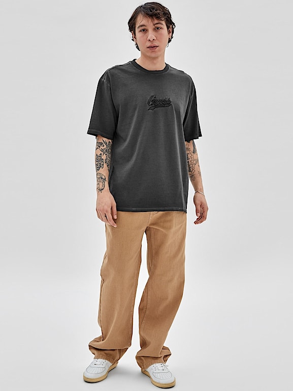 T shirt hotsell logo ricamato