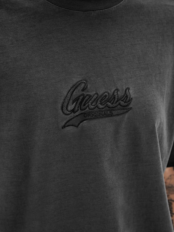 T shirt top logo ricamato