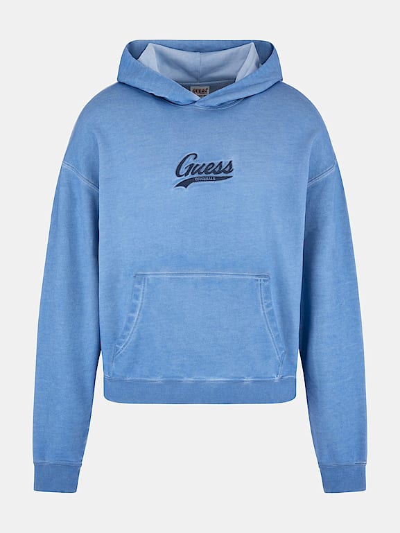 Guess embroidered sale hoodie