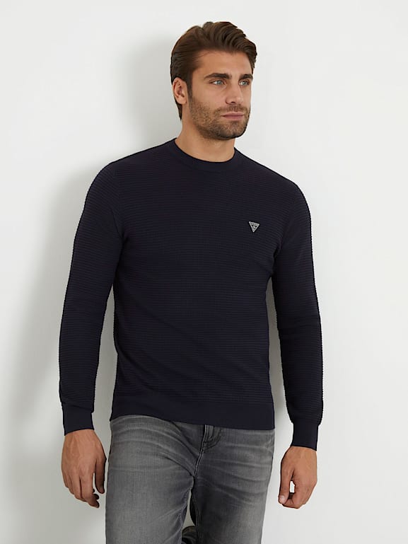 Guess jeans jumper discount mens