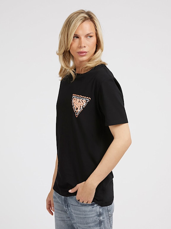 Camiseta guess triangulo 2025 hombre