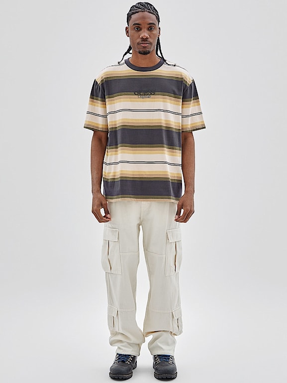 Guess t shirt uomo righe verticali hotsell