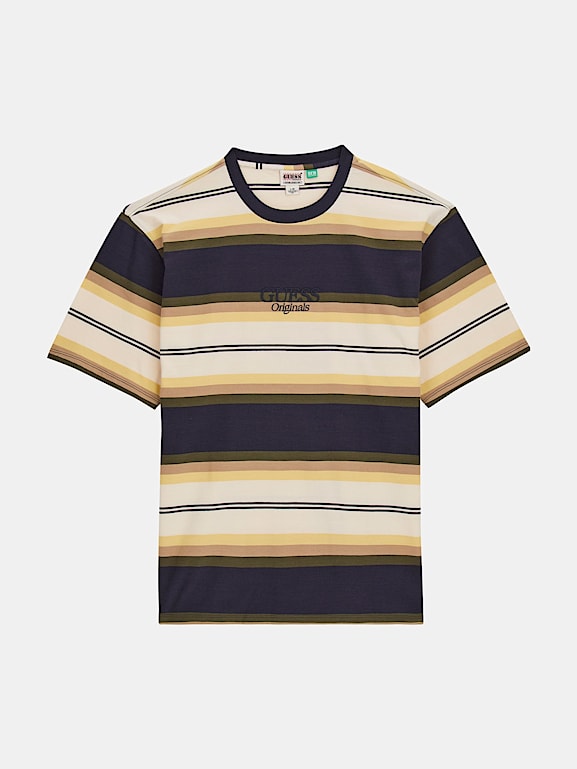 GUESS Originals Camiseta de rayas all over Hombre