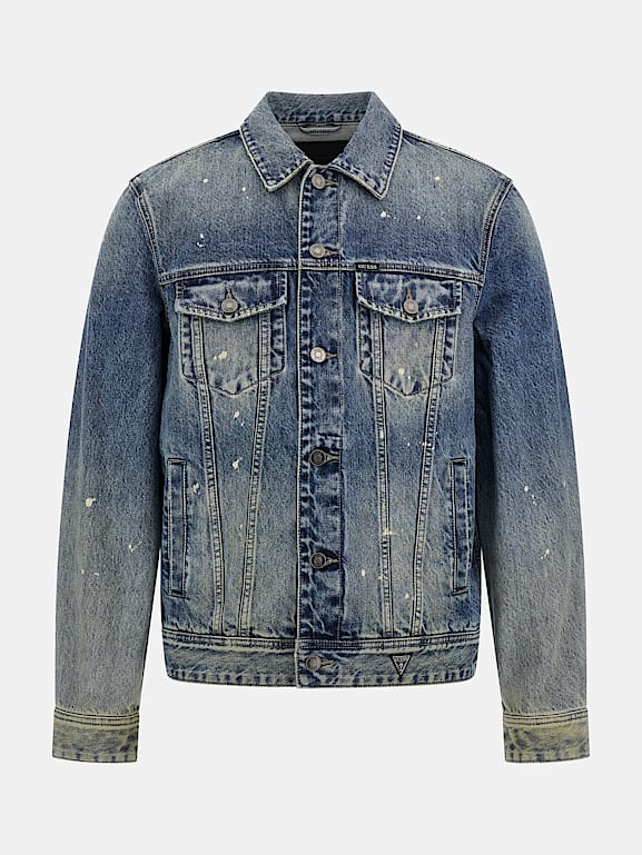 Veste en jean guess homme clearance
