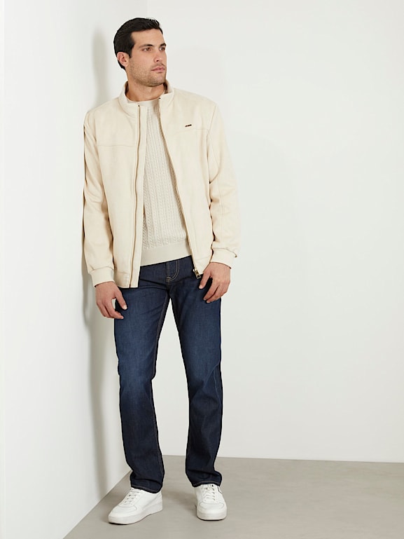 Suede jacket outfit men outlet