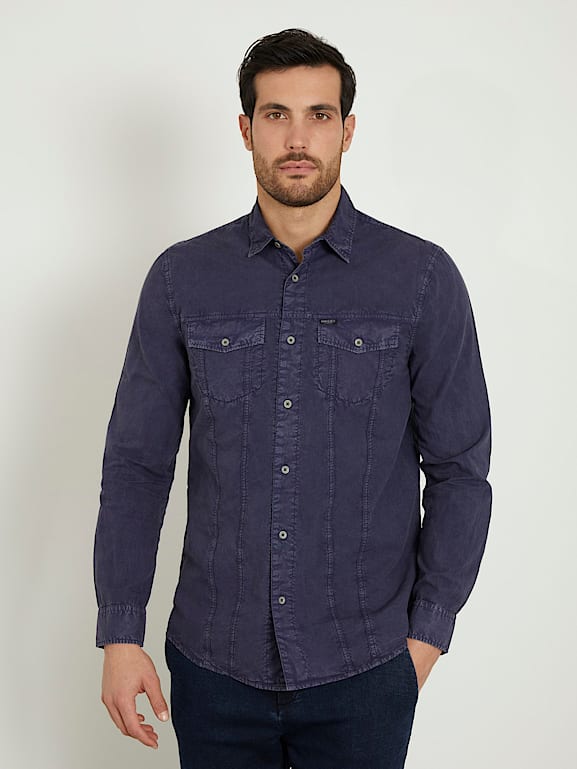 Camicia guess on sale uomo 2019