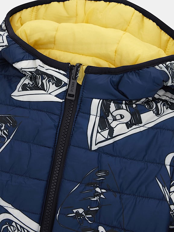 Guess reversible shop puffer jacket