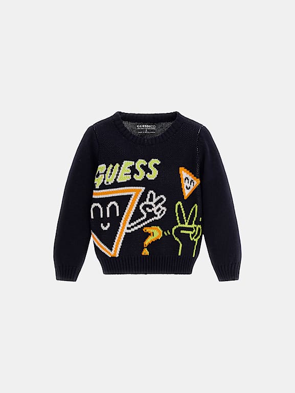 All over print sweater Boys GUESS kids Official Website