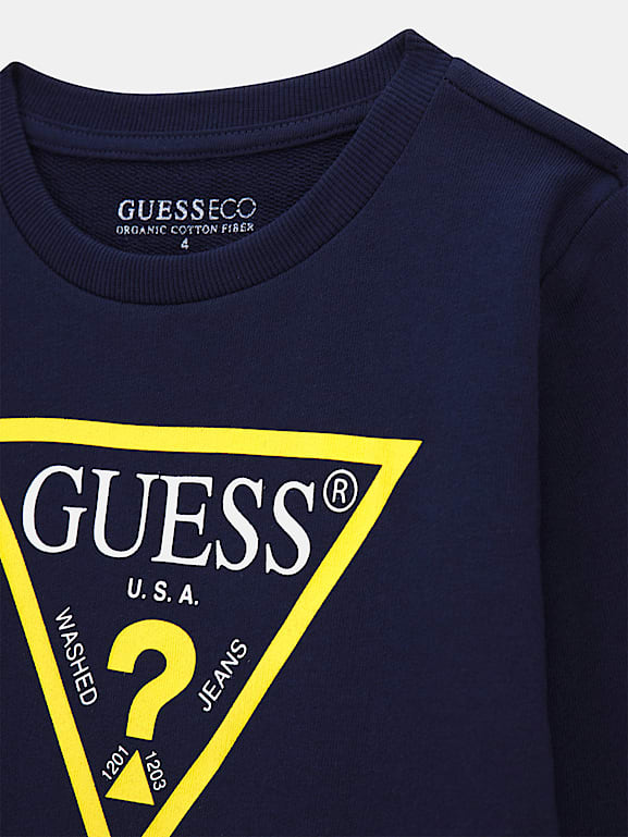 Guess blue deals sweatshirt