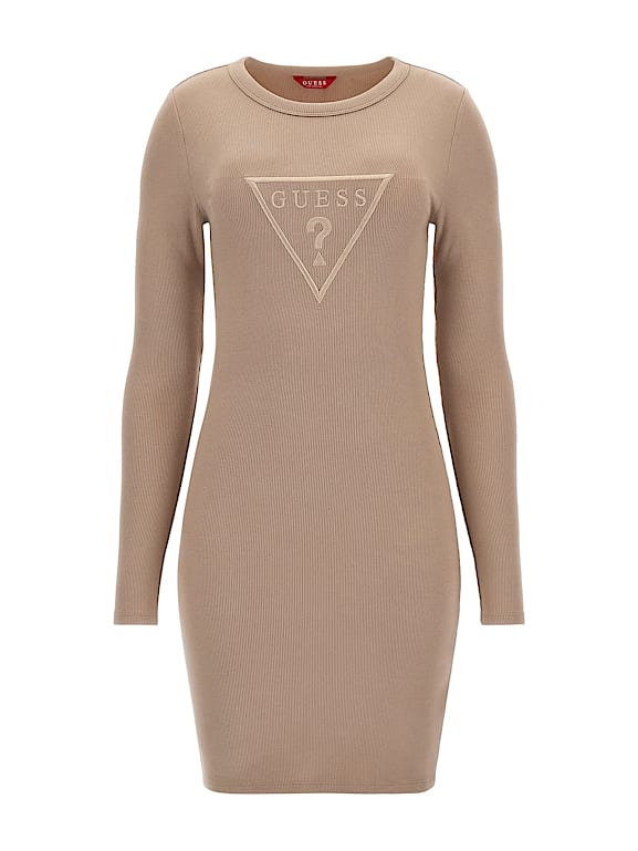 Vestido guess logo hot sale