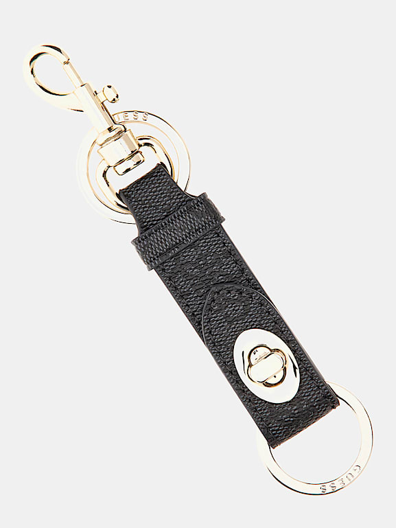 GUESS Aieta 4G logo keychain Women
