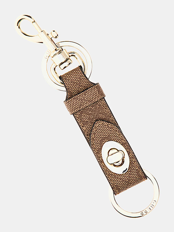 Guess logo keychain new arrivals