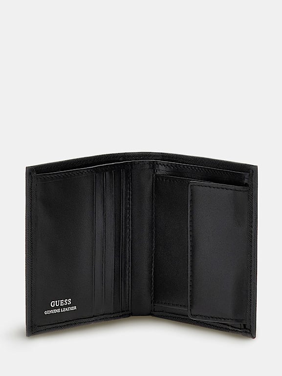 Guess genuine leather wallet hotsell
