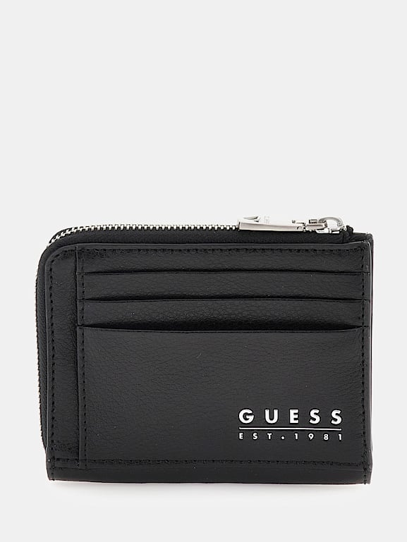 Guess genuine leather wallet top