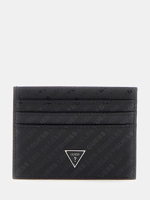 Guess card holder mens clearance