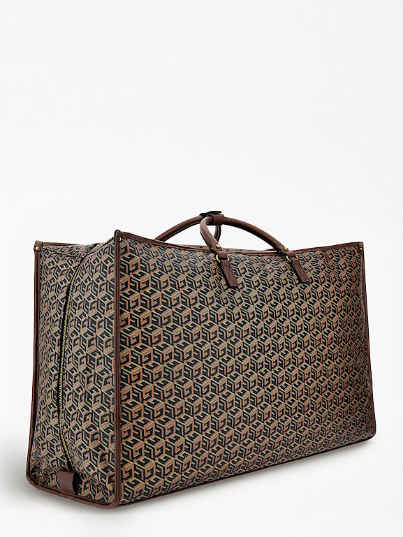 GUESS Bolso de viaje Ederlo logo G Cube Hombre