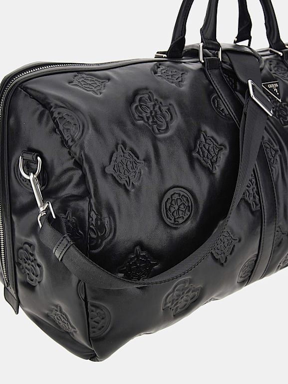 Guess Puffed Peony Weekend Bag 29cm, 37L, Black