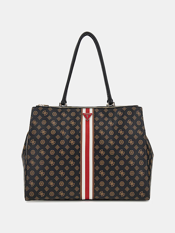 GUESS Sac cabas Van Sant logo 4G pivoine Femme