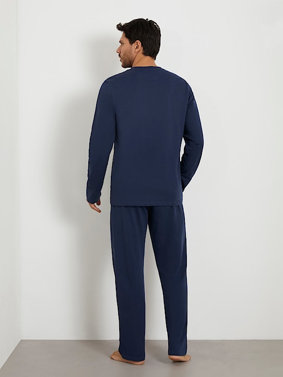 Ensemble de pyjama pour homme - Taille élastique - Vêtements de