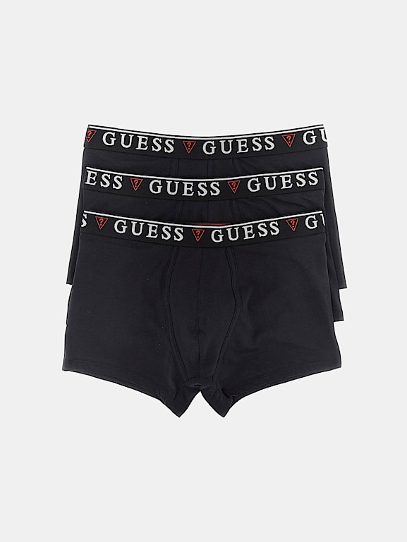 GUESS 3 pack boxers with logo