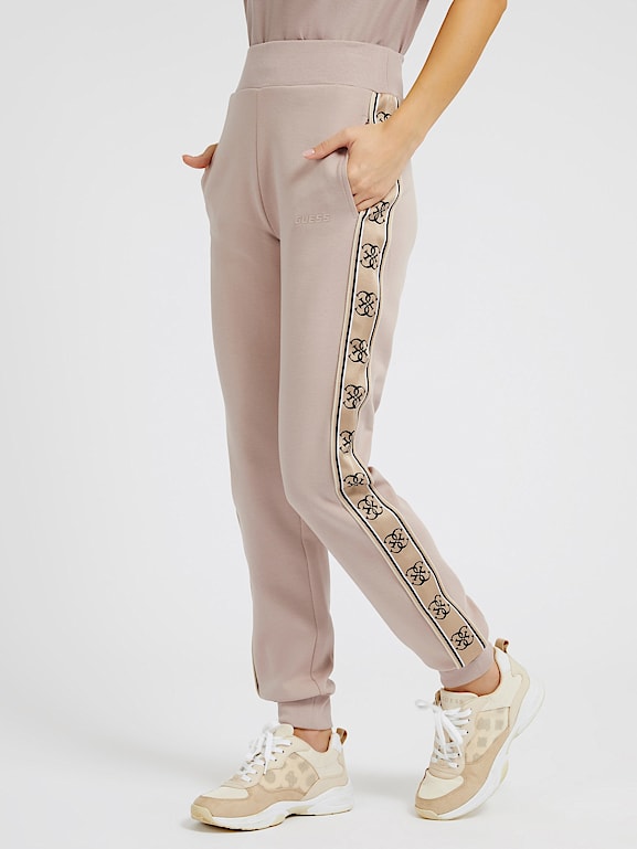 GUESS® PANTALÓN JOGGER CINTA CON LOGOTIPO Mujer