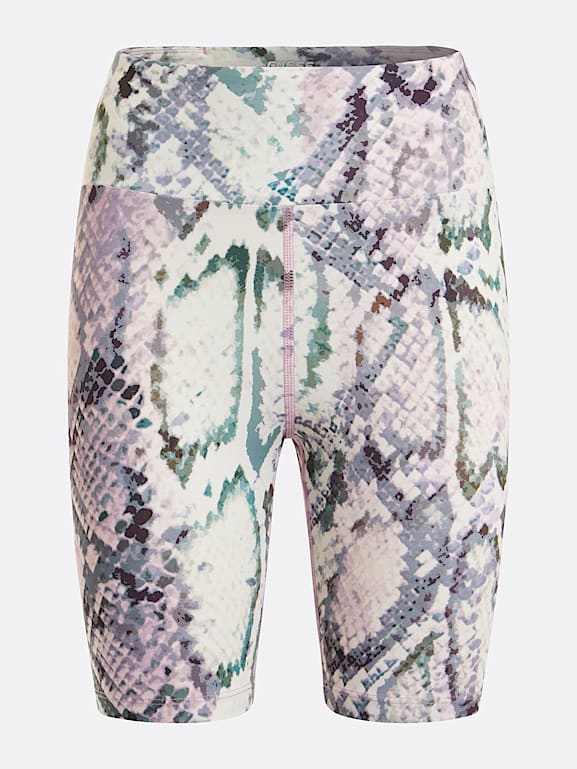 GUESS ANIMALIER BIKER SHORTS