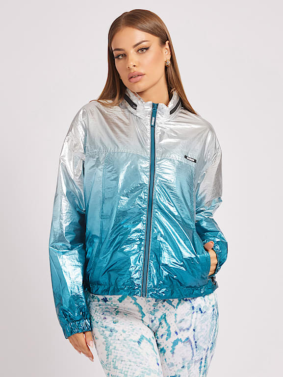 GUESS COLOR GRADIENT WINDBREAKERadidas jacket windbreaker