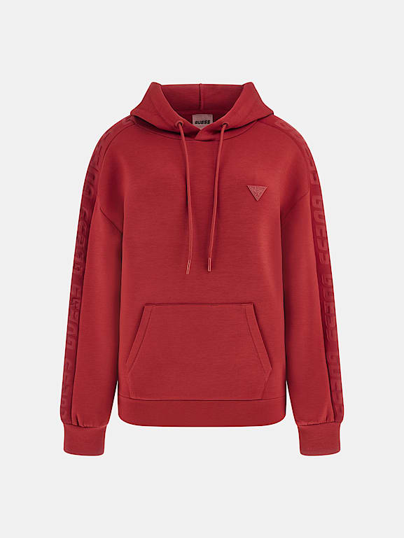 Guess best sale hoodie red