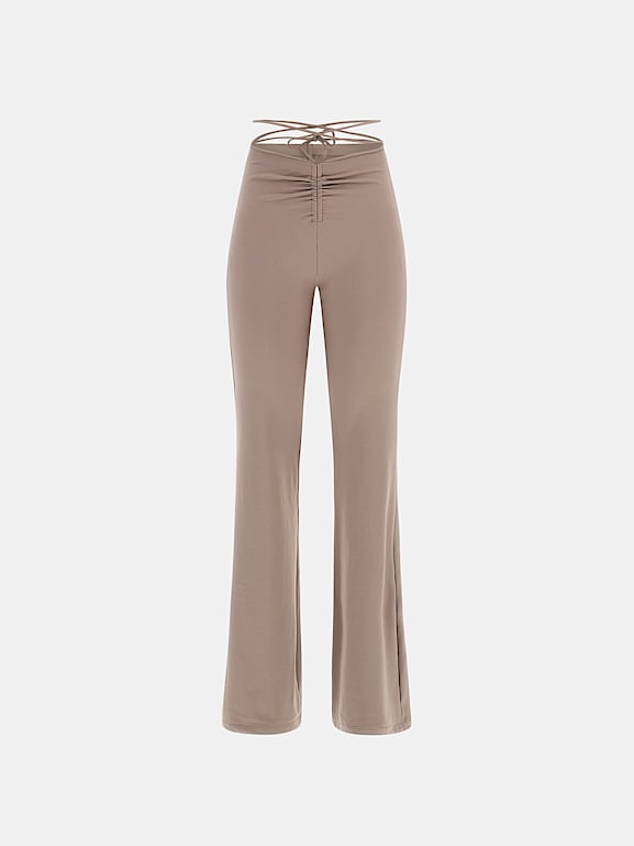 GUESS® Microfiber flare pant