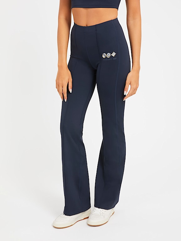Printed flare yoga pants shop