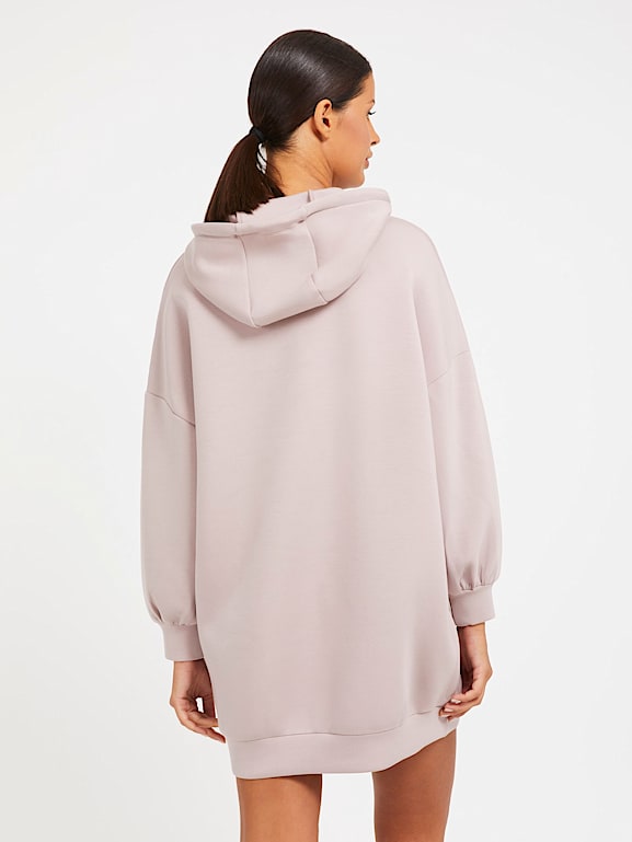 GUESS Robe sweat logo en relief Femme