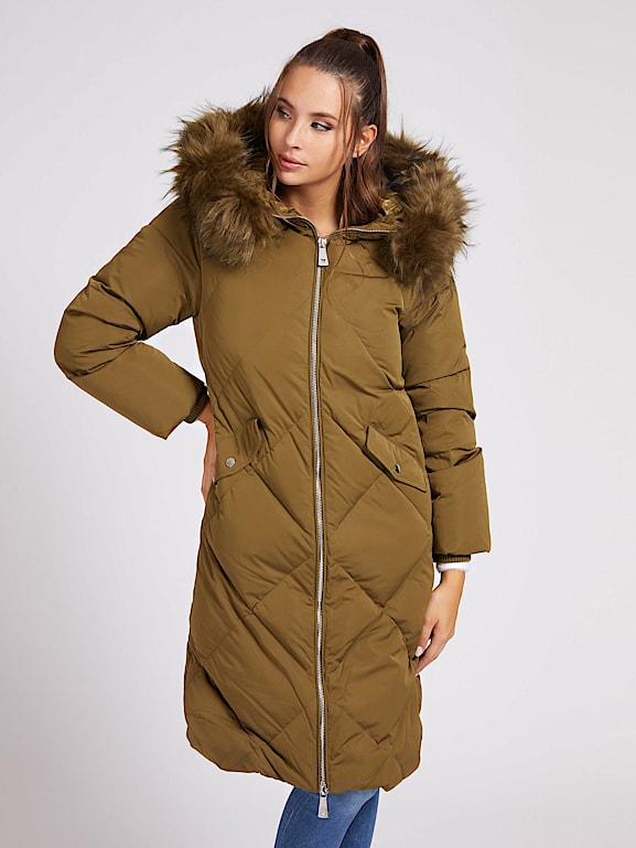 Veste fourrure guess discount