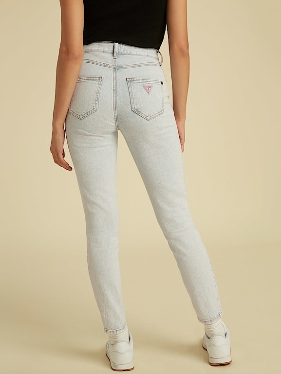 Guess black new arrivals and white jeans