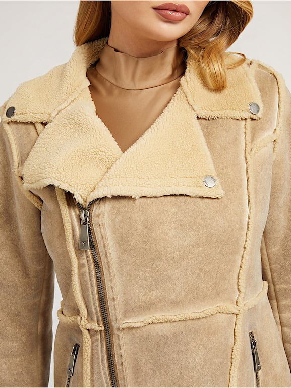 Veste imitation peau de mouton store