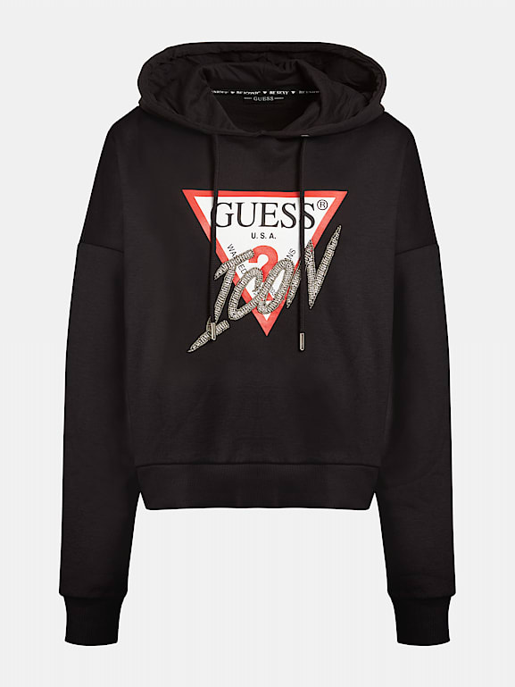 GUESS® FELPA CON CAPPUCCIO Donna