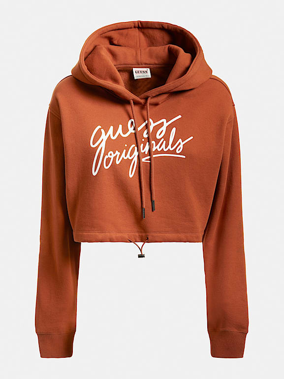 GUESS Originals CROPPED HOODIE Women