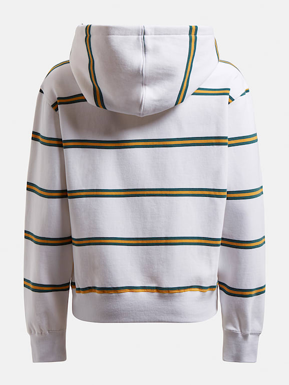 Guess striped hoodie hot sale