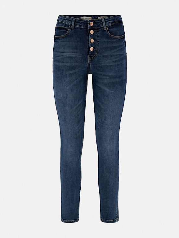 GUESS Jean coupe skinny bouton apparent