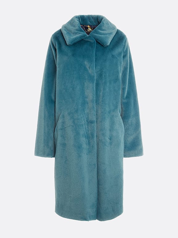 GUESS Faux fur coat Women