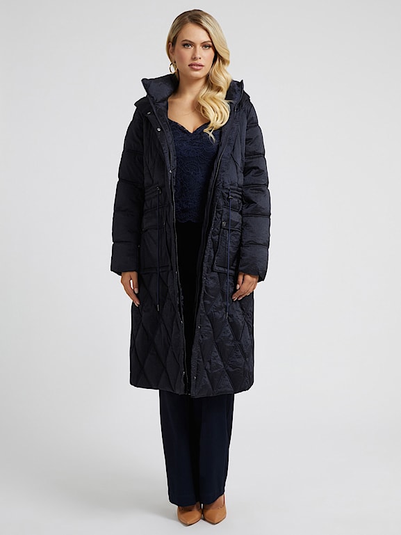 Doudoune longue new arrivals femme guess
