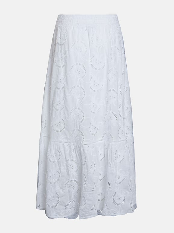 Gonna pizzo sangallo sale