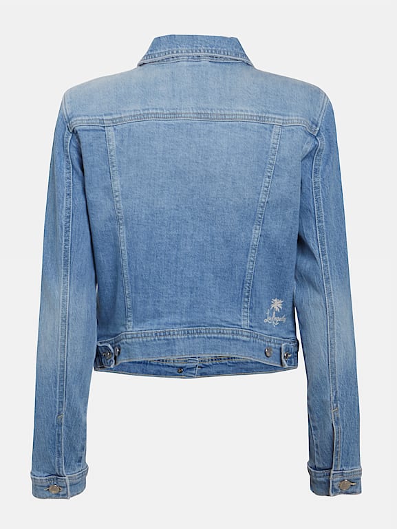 Veste jean coupe classique