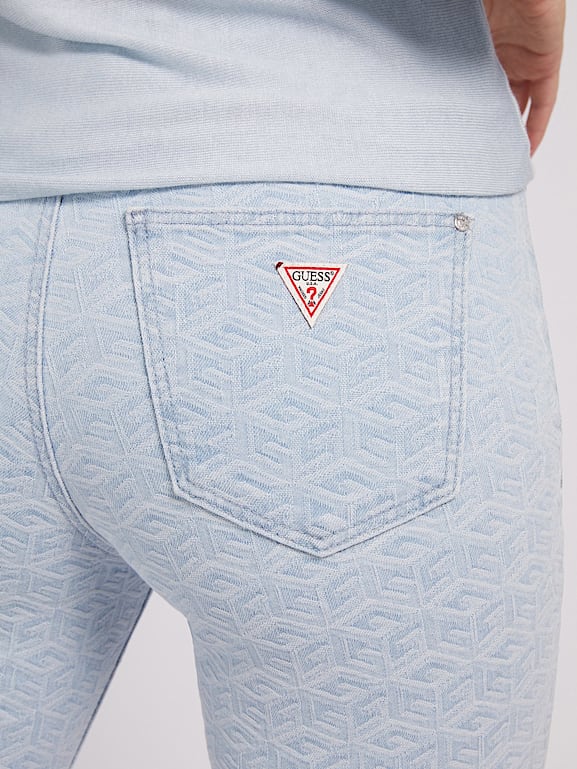 Guess logo deals jeans