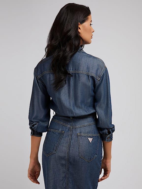 Robe jean ceinture 2025