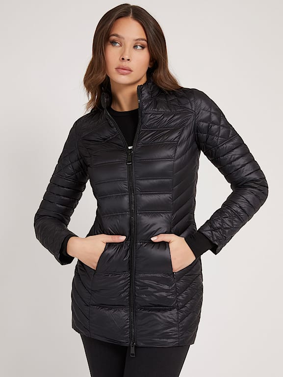 Guess packable down jacket new arrivals