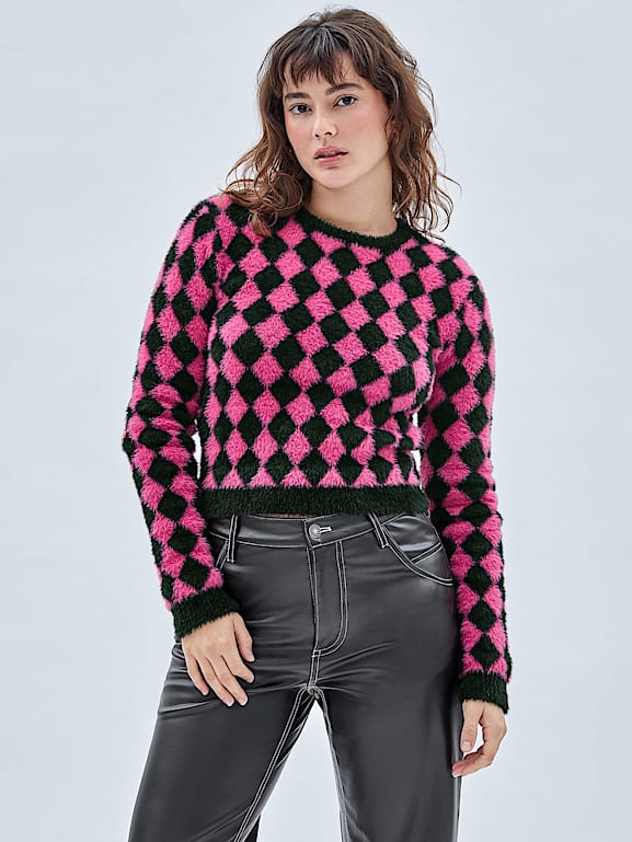 Geruite sweater 2025