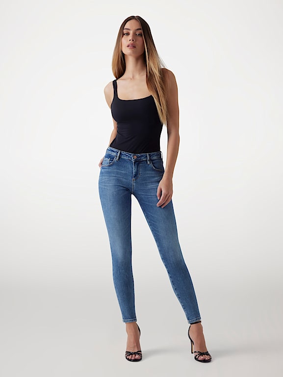 Guess annette skinny high deals