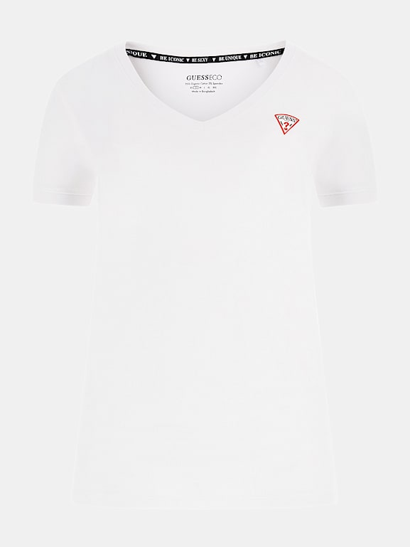 Guess t shirt v neck store