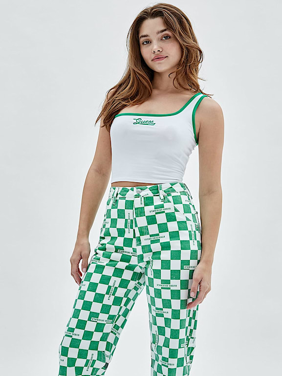 Guess one shoulder top sale