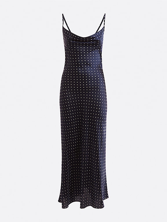 Vestido lencero lunares top